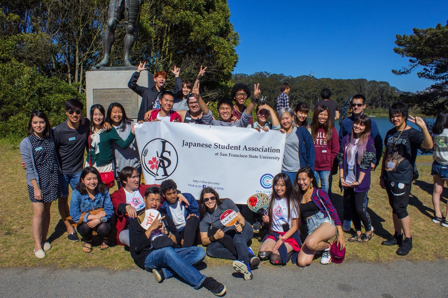 アメリカ、サンフランシスコへの交換留学中の一枚