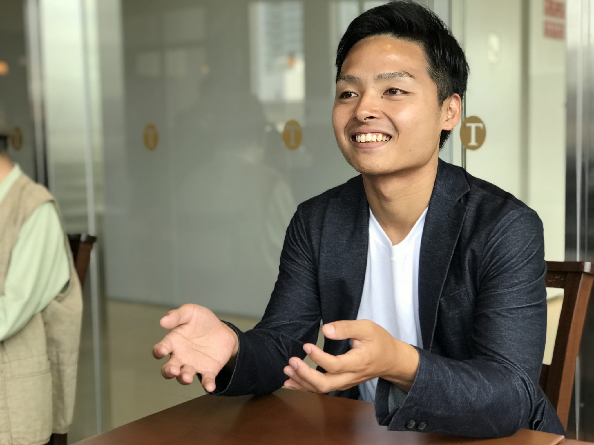 マネーフォワード内定者の中居知大さん